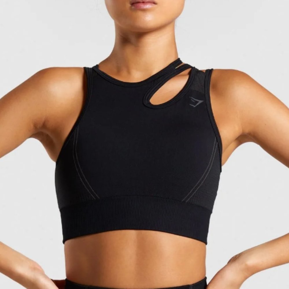GYMSHARK WOMENS ULTRA SEAMLESS SPORTS BRA - S